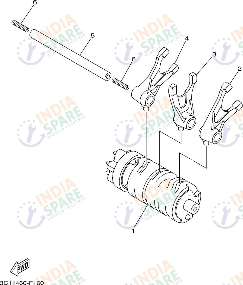 SHIFT CAM & FORK